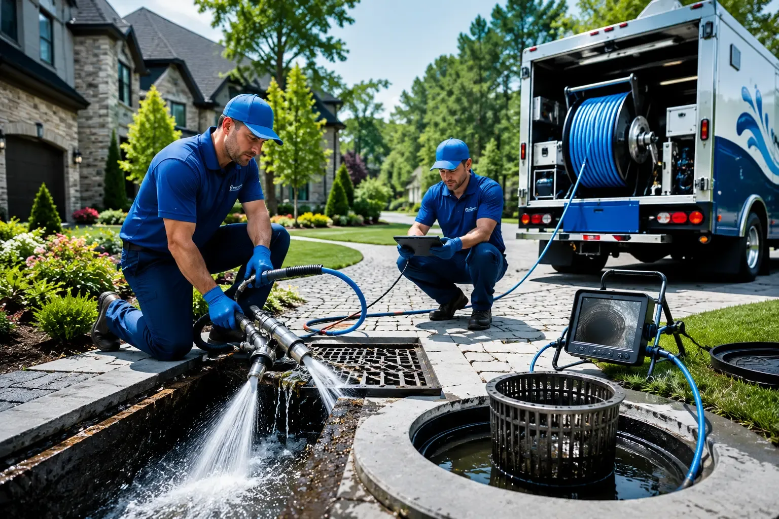 Local outdoor drain cleaning professionals in Saint Hilaire, MN